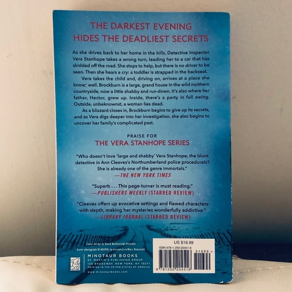 The Darkest Evening detective novel paperback - Picture 2 of 5